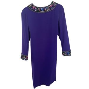 NITELINE by Della Roufogali Beaded Dress